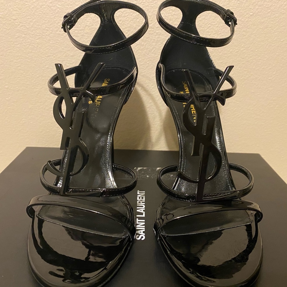 🚫SOLD🚫Saint Laurent Cassandra YSL Monogram Black - Picture 9 of 12